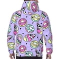 thumbnail image 5 of Hoodies for Men - Ice Cream Cartoon Print Long Sleeve Comfrt Men'S Fashion Hoodies & Sweatshirts, Sweatshirts for Men Hoodies Pullover Clothing Clothes with Pouch, 5 of 7