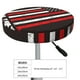 thumbnail image 4 of Balery USA Flag Cross Fundas de asiento para taburete de bar redondo de tela de terciopelo ajustables que protegen de arañazos y manchas para sillas de 14 a 17 pulgadas.-13 inch, 4 of 7