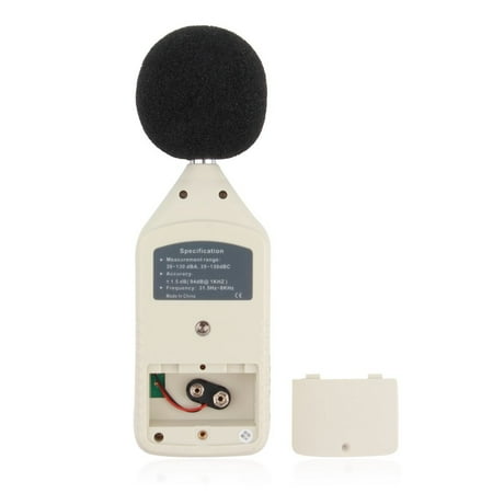 dig ital Noise Pressure tester Level Meter 30-130dB Decibel Sound Measurement