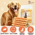 thumbnail image 6 of (3 pack) Pawmate Chicken Jerky & Cod Sticks Dog Treats, Omega3 Natural Soft Snacks for All Dogs, 15-17ct Bag, 11 oz, 6 of 12