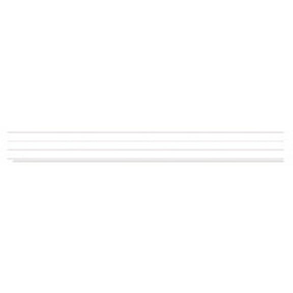 School Smart 006471 School Smart Paper Ruled Sentence Strip, 3 x 24 In, White, Pack Of 100