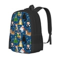 thumbnail image 1 of Easygdp Different Cats Christmas Mochila de Gran Capacidad Minimalista Ideal para Escuela, Viajes y Uso Diario, 1 of 6