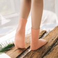 thumbnail image 6 of harmtty Winter Women Thicken Warm Fluffy Cotton Middle Tube Bed Floor Socks,Army Green, 6 of 8