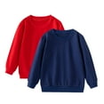 thumbnail image 3 of MKOSPLRT 2 Psc Sweatshirts for Girl Boy Crewneck Loose Fit Pullover Tops Long Sleeve Fall Sweat Shirts Lightweight Sweatshirts 1-9Y, 3 of 8