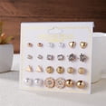 thumbnail image 2 of Stud Earrings for Women Womens Twelve Pairs Of Crystal Pearl Set Gifts Valentine's Day Gifts Clearance, 2 of 7