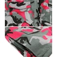 thumbnail image 5 of Men's Heavyweight Army Hunting Camo Removable Hood Quilted Insulated Jacket (Red/Grey Camo, 5XL), 5 of 6