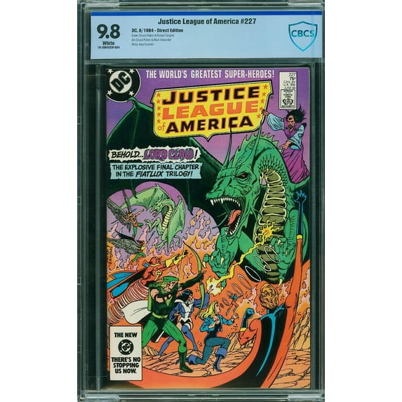Justice League of America #227 - CBCS 9.8 Comic Book