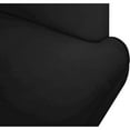 thumbnail image 4 of Meridian Furniture Rays Black Velvet Upholstered Accent Chair, 4 of 7