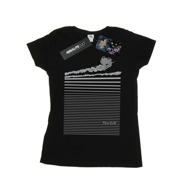 The Wizard Of Oz Womens Wicked Witch Flying Cotton T-Shirt