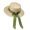 Green, variant on HONHUZH Summer Hats Womens Solid Color Bow Detail Sun Hat Summer Beach Fisherman Hat