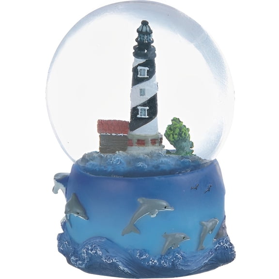 FC Design 3.5"H Cape Hatteras Lighthouse Glitter Snow Globe Statue Sculpture Ornament Decoration Home/Room Decor and Unique Gift Ideas for Housewarming, Holidays and Birthdays