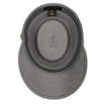 thumbnail image 5 of Men's Braided Solid Color Legionnaire Hat in Grey H-66, 5 of 5