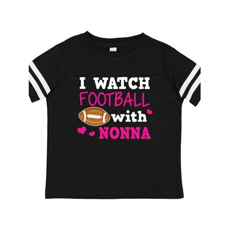 

Inktastic I Watch Football with My Nonna Gift Toddler Toddler Girl T-Shirt