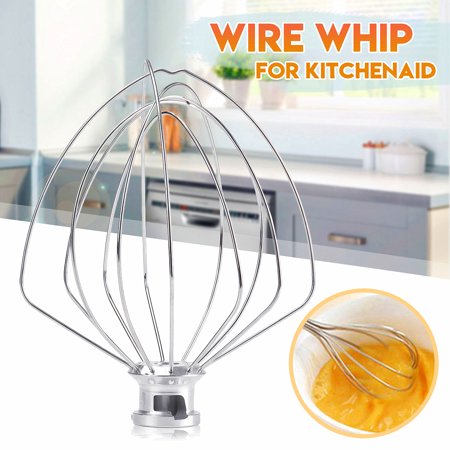 6-Wire Whip Whisk Beater, Stainless Steel For KitchenAid KN256WW ...