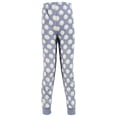 thumbnail image 4 of Hudson Baby Infant Girls Cotton Pajama Set, Blue Daisy, 3T, 4 of 4