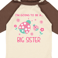 thumbnail image 4 of Inktastic I'm Going to Be a Big Sister Girls Long Sleeve Baby Bodysuit, 4 of 5