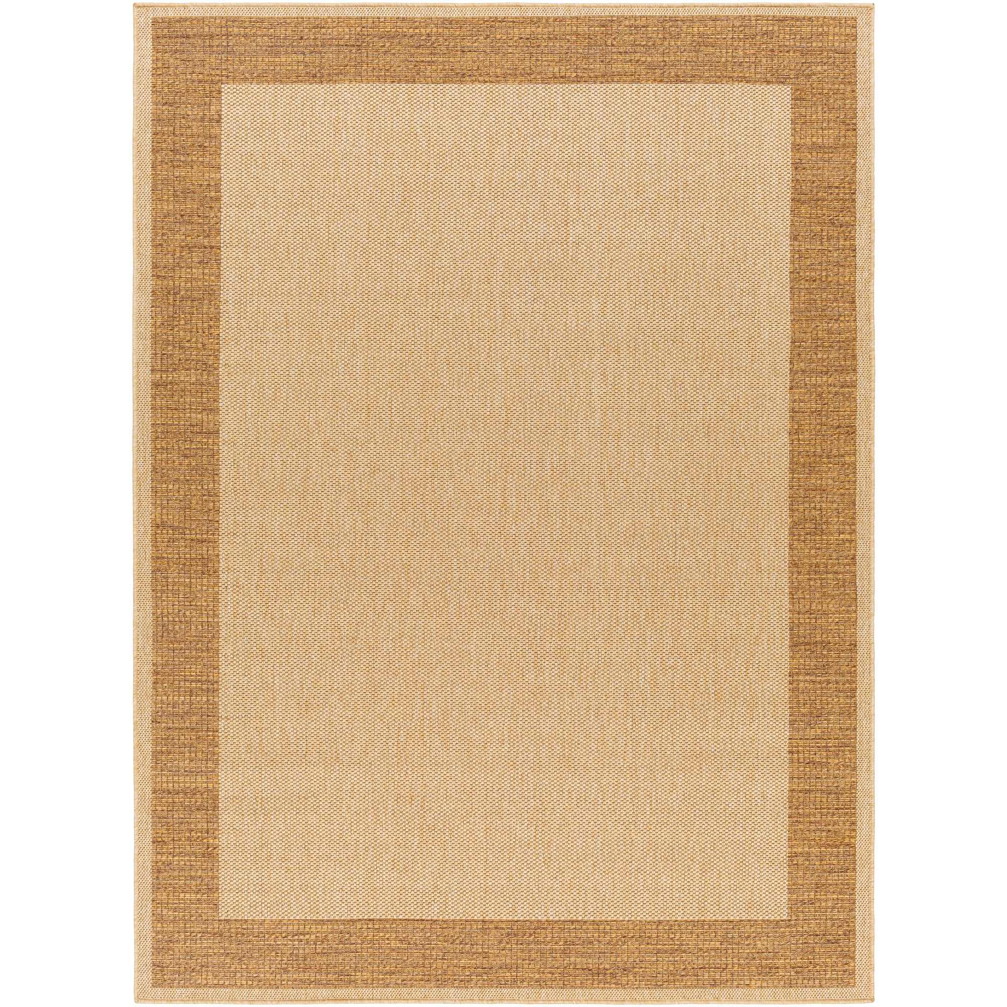 Livabliss Pertek Border Indoor Area Rug, Taupe ,2' x 2'11"