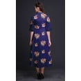 thumbnail image 3 of Bimba Robe Chemise Décontractée à Fleurs pour Femmes, Imprimé, Mi-Mollet, Robe de Soirée, TTTG, 3 of 5