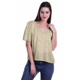 thumbnail image 2 of Moomaya Blouse d'Été Boho à Manches Courtes en Rayonne Imprimée pour Femmes, 2 of 5