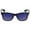 Blue, variant on Classic Style Full Lens (No Bifocal) Reading Sunglasses for Men and Women - Black - 1.25