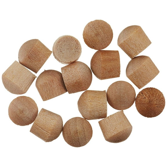 Do It Birch 1/4 In. Round Head Plug (18-Count) 8200.25DI