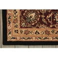 thumbnail image 4 of Nourison Nourison 2000 96" Round Wool Indoor Rug in Black Persian Finish, 4 of 5