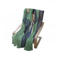 thumbnail image 4 of Green Soft Flannel Fleece Throw Blanket, Pop Art Retro Style Manly Businessman with Currency Dollar Money Print, Cozy Plush for Indoor and Outdoor Use, 50" x 60", Petrol Blue Fern Green, by Ambesonne, 4 of 6