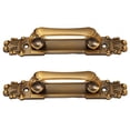 thumbnail image 3 of Wardrobe Handle, European Style 2Pcs/Set Door Pull Handle, 6.5x1.2x1.4in For Most Doors Wardrobes, 3 of 8