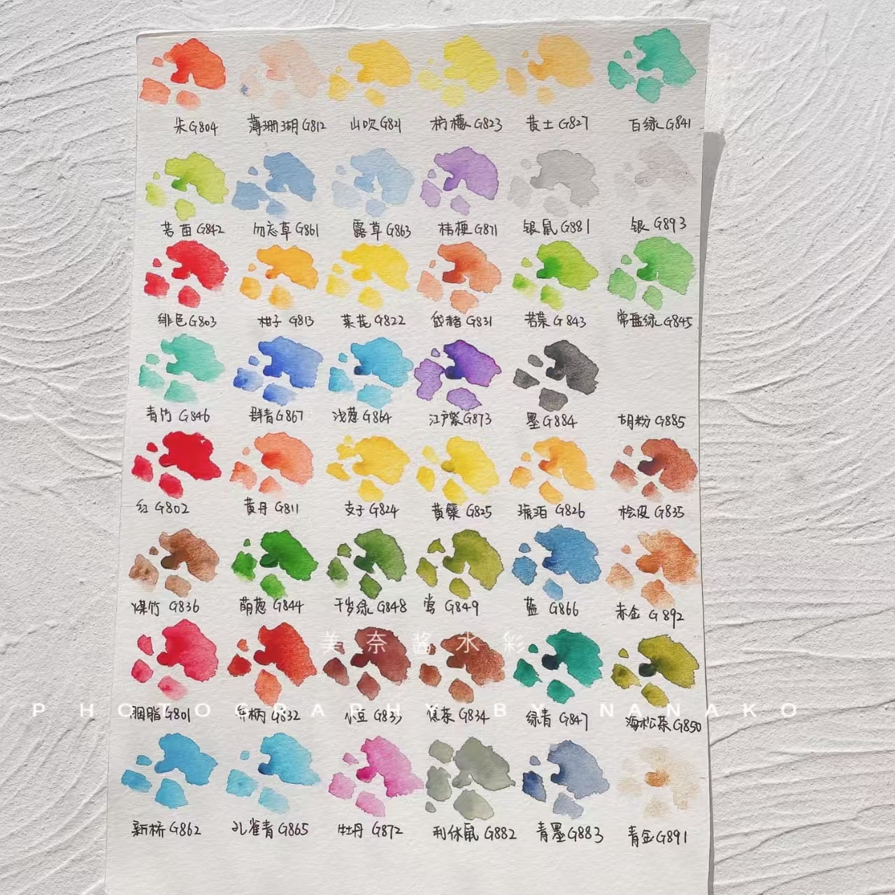 Holbein Irodori Artist Gouache, 4 Seasons (Spring, Summer, Autumn and Winter) 48color 1ml Dispensing Transparent Watercolor