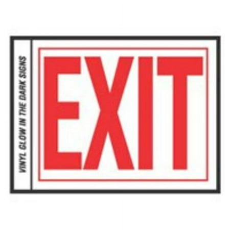 Hy-Ko EE-2 Letter Glowing Exit Sign 6"