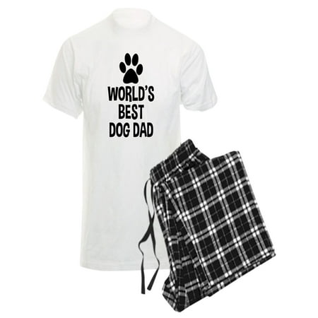 CafePress - World's Best Dog Dad - Men's Light (Best Pajamas For Hospital After Delivery)