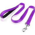 thumbnail image 2 of LAICAIW 4FT Reflective Dog Leash with Soft Padded Handle for Training,Walking Lead for Medium & Small Dogs,3/4 Inch Wide,Purple, 2 of 7