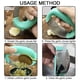 thumbnail image 4 of ¡Campaña con descuento!Prensa de ajo de acero inoxidable, picadora de ajo con pelador y cepillo de limpieza, trituradora de ajo de acero inoxidable para triturar ajo, herramientas de cocina, 4 of 5