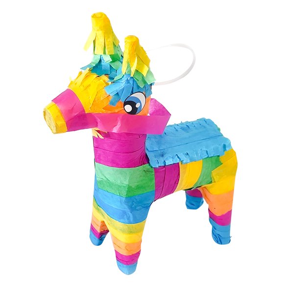 Decorative Smashing Toy Sugar Filled Plaything Birthday For Birthday Party Mini Colourful Donkey Toy