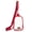Red, variant on Wrangler Crossbody Clear Sling Bags for Women Stadium Approved Cross Body Purse for Sports Events Concerts