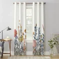 thumbnail image 5 of Patio Curtain Desert Starry Sky Valley Kitchen Curtains In The Modern Living Room Bedroom Dining Room Translucent Curtain, 5 of 7