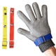 thumbnail image 2 of Guantes profesionales resistentes a cortes, protección reforzada con alambre de acero inoxidable, extragrandes, para manipulación segura en la cocina y más allá, diseño transpirable que garantiza, 2 of 4