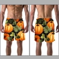 thumbnail image 3 of luoweisi Men's Beach Shorts Quick Dry Swim Trunks with Mesh Lining Pumpkin XL, 3 of 5