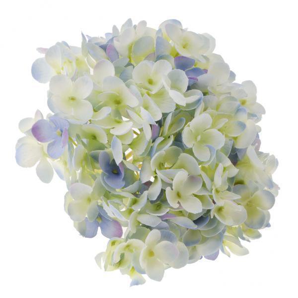 Ramo de Boda Artificial 3x Baoblaze Flor de seda hortensia 19 cm 12 cm