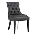 thumbnail image 1 of Hawthorne Collections Modern Dining Side Chair, Black (Set of 1), 1 of 4