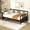 Espresso, variant on Full Size Daybed with Support Legs, Espresso (