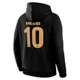thumbnail image 5 of Icon Sports Argentina Lionel Messi Pullover Hoodie - Officially Licensed Adult Unisex Pullover Hoodie Black M, 5 of 7
