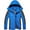 Blue, variant on USSUMA Waterproof Jacket Men's Windbreaker Jacket Long Sleeved Hooded Zipper Pocket Coat Comfortable Multicolor Loose Outerwear Running Fall Top
