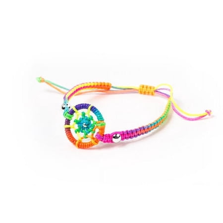 Pride Shack - Lesbian and Gay Pride Rainbow Dream Catcher Bracelet. LGBT Jewelry