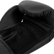 Venum Classic Kids Boxing Gloves - 8oz, Unisex, Synthetic Leather Training Gloves for Boxing, Muay Thai, Bag Work - Black