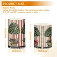 thumbnail image 6 of Yayeee Flameless Candles with Remote Flickering Battery Operated Multi Color Changing, Stripes Trees, 6 of 7