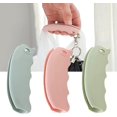 thumbnail image 2 of 6 Porte-Sacs Réutilisables en Silicone avec Porte-Clés pour Sacs d'Épicerie Portables, 2 of 5