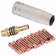 thumbnail image 5 of 12pcs/Set MB 15AK MIG/MAG Embouts de Contact de Soudage 25mm M6 Porte-Embout de Buse de Gaz, 5 of 5