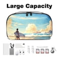 thumbnail image 3 of Surfing Oxford Cloth Waterproof Charger Organizer for Electronic Devices - Cable Organizer, Hard Drive Bag, Cord Organizer Travel Small, Seat Gap Organizer with USB, 3 of 6