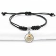 thumbnail image 2 of SUSHANG Hand Woven Bracelet Bracelet Mom Love Hand Rope Length Two Way Adjustable Crystal Pendant Bracelet Mother'S Day Gift, 2 of 4